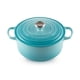 thumbnail image 1 of Horno holandés Le Creuset de hierro fundido esmaltado Signature, 5.5 L Caribbean, 1 of 6