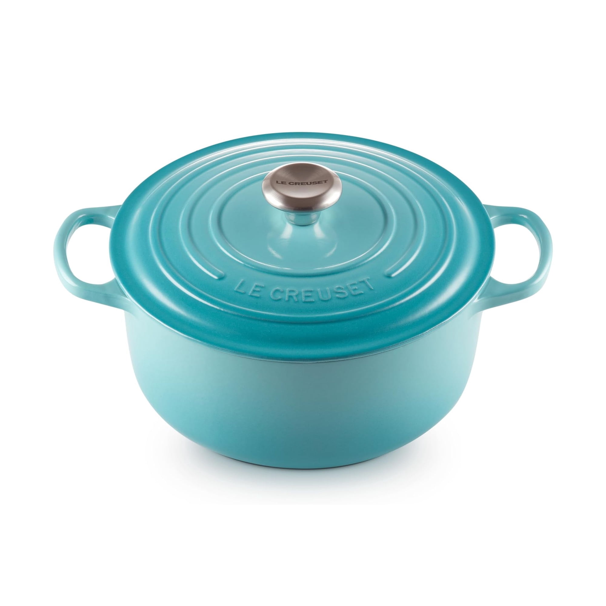 Horno Holandés Le Creuset De Hierro Fundido Esmaltado Signature, 5.5 L Caribbean