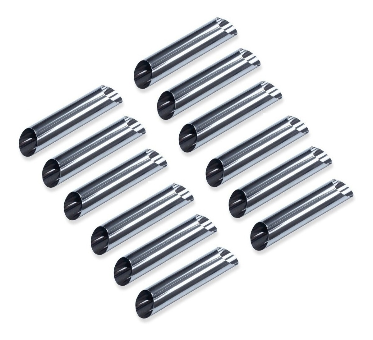 Genérico - Pack X6 Tubos Rollos Molde Para Cannoli Croissant Pan Danes