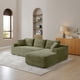 thumbnail image 1 of 105'' Modular Sectional Sofa, Cloud Sectional Couch with Deep Seat, Modern Modular L-Shape Sofa Couch with Chaise,Upholstered Couches for Living Room Bedroom,No Assembly, (GREEN), 1 of 3