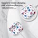 thumbnail image 5 of Funda para AirPods Pro 3 DHILKCY (2025) Estrellas rojas, blancas y azules, 5 of 6