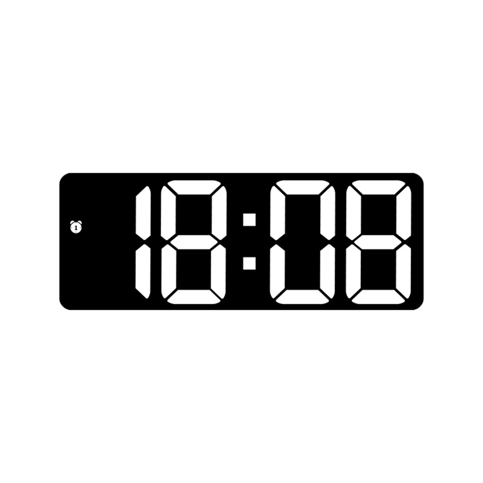 Bothyi - Escritorio Reloj Digital Escritorio Led Despertador De Escritorio Para Sala De Estar Oficina Para Adultos