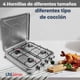 thumbnail image 5 of Cocina Encimera a Gas Licuado 4 Platos Cocinilla Gris, 5 of 7