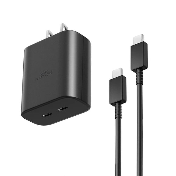 Cargador Eafinesy de 45 W con doble puerto USB-C de carga rápida