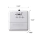 thumbnail image 5 of Termostato Honeywell Home CT33A1009/E1 CT33A Económico Blanco, 5 of 5