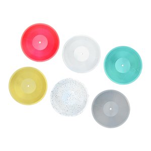 Magideal - Modelo De Registros De Casa De Muñecas A Escala 1:6, Decoración De Accesorios Para Muñecas, Decoración De Juego De Simulación De Escena De Vida, 6 Uds Claro