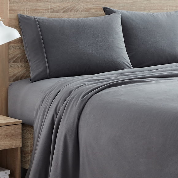 Sábanas de franela Sweet Home Collection Warm Queen Grey