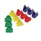 thumbnail image 2 of Juego de 12 Soportes para Tacos Coloridos HIC Kitchen FiestaPak, 2 of 4