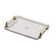 thumbnail image 3 of Bandeja Para Servir Rectangular, Moderno, Almacenamiento De Cosméticos Para Escritorio, Mesa De Centro, Hotel M, Gris, 3 of 3