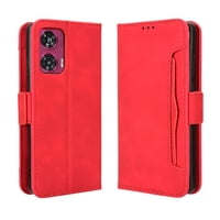 Funda Tipo Billetera Foxdock Para Motorola Edge 50 Fusion 5G – Tapa Flip Con Tarjetero