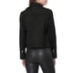 thumbnail image 3 of INSPIRE CHIC Chaqueta de motocicleta para mujer de imitación de gamuza color sólido con cremallera asimétrica 2XL Negro, 3 of 7