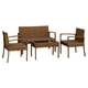 thumbnail image 3 of Juego Terraza Patio Doral Beige 4 Personas Exteriores Símil Ratán, 3 of 5