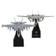 thumbnail image 2 of 2pcs 1: 100 F / A-18 Strike Helicopter + F-14 Diecast Army Model & Stand Decor, 2 of 7