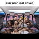 thumbnail image 5 of Jersey Shore-theme Car Rear Seat Covers Back Elastic Flexible Car Seat Covers Decorative Fits Most Cars 120x59x76cm, 5 of 6