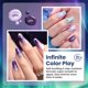 thumbnail image 4 of Set de Esmalte de Uñas en Gel con Brillo Beetles Kaleido Galaxy 6 Colores, 4 of 7