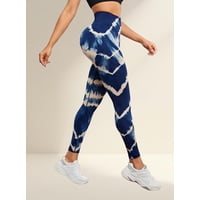 Flix Spa - Leggins Deportivos Mujer Estampado Manchado Push Up