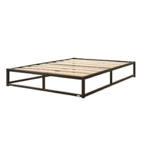 Base Para Cama Europea Acero Y Madera 150X190 Cm 2 Pza Nova Vincenzi