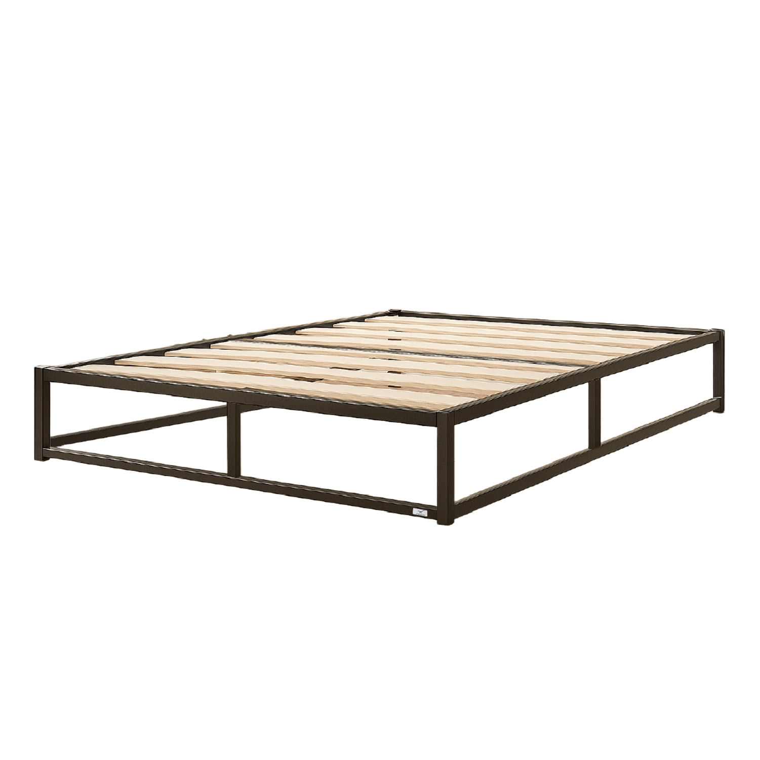 Base Para Cama Europea Acero Y Madera 150x190 Cm 2 Pza Nova Vincenzi