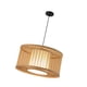 thumbnail image 3 of Lámpara Colgante Tejida De Bambú, Luz De Techo De Tejido Rústico Para Cocina, Porche, Hotel, Estilo H, 3 of 5