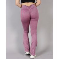 Flix Spa - Calza Flare Mujer Push Up Moldeadora Corte V