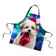 thumbnail image 3 of Delantal de Navidad Unisex Cocina Babero Delantal Cuello Ajustable Cocinar CA5345R, 3 of 5