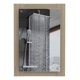thumbnail image 3 of Espejo de Baño Rectangular 50x70 cm con Marco de Madera Roble y Blanco, 3 of 5