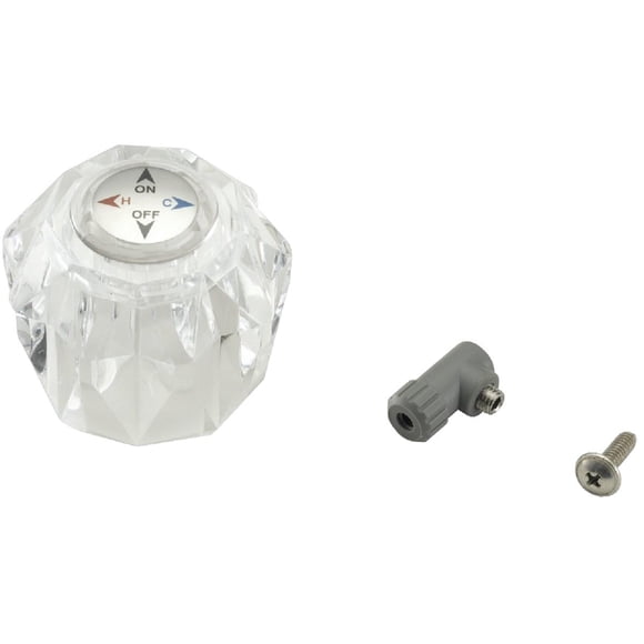 Kit de reparación de manija para grifo, acrílico, monomando