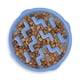 thumbnail image 1 of Dog Bowl Outward Hound Fun Feeder Slo Bowl, alimentador lento, azul, 1 of 6