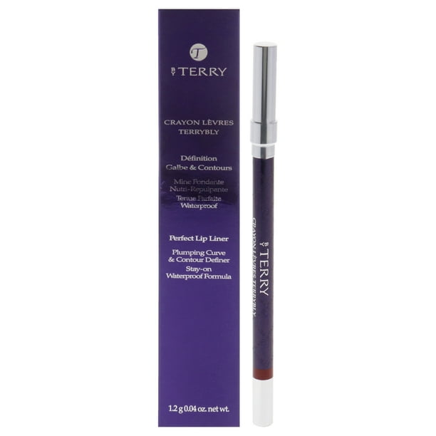 Lápiz de Labios Crayon Levres Terbly Waterproof Perfect - 4 Red Cancan de by Terry para es - Delineador de Labios de 0,042 oz