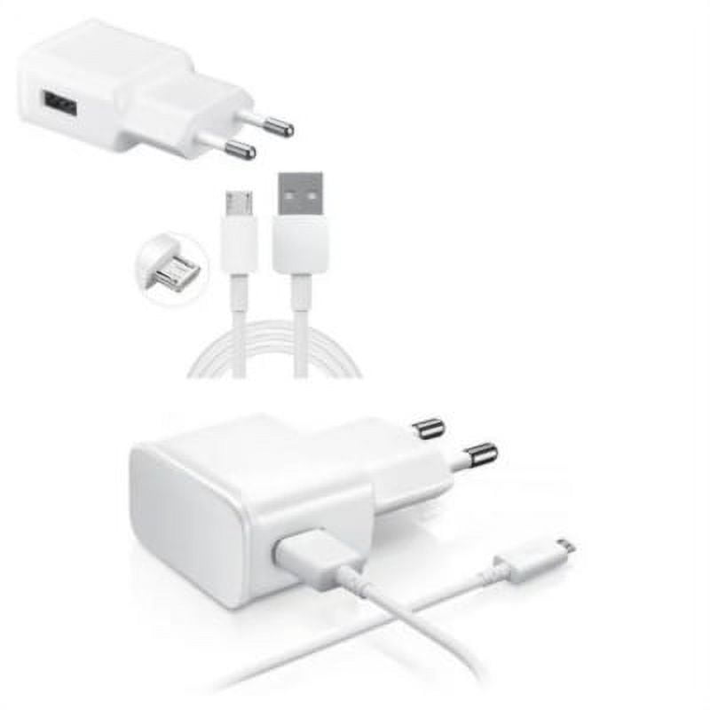 Genérico - Cargador Micro Usb 2.0 A Carga Normal Incluye Cable De 1m