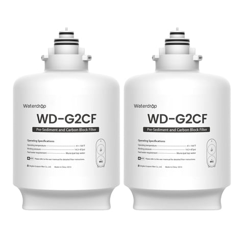 Filtro Waterdrop Wd-G2Cf De Repuesto Para Wd-G2-W Y Wd-G2-B