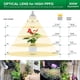 thumbnail image 4 of Bombilla de cultivo SANSI de espectro completo, 24 W (equivalente a 300 W), 4000 K, 4 of 6