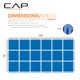 thumbnail image 4 of Colchoneta de Ejercicio tipo Puzzle CAP Barbell 61x61x1,3 cm Espuma EVA Pack de 3, 4 of 7