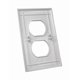 thumbnail image 1 of Herrajes RV One Gang Duplex Plate US, paquete de 1, 1 of 1