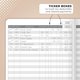 thumbnail image 5 of Registro de Cheques Clever Fox 17,5 x 21 cm Oro Rosado, 5 of 7