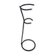 thumbnail image 4 of Soporte para espumador de cocina, soporte de Metal, resistente a la corrosión, soporte para espumador fácil de limpiar, soporte para batidor de huevos negro, 4 of 5