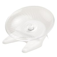 Magideal - Rueda De Ejercicio Para Hámster, Patinete Silencioso, Rueda Para Correr, Entrenamientos Deportivos, Juguete De Actividad, Disco Giratorio, Bicicleta D Blanco