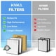 thumbnail image 4 of Filtro de repuesto para purificador de aire KNKA APH4000, paquete de 2, blanco, 4 of 7