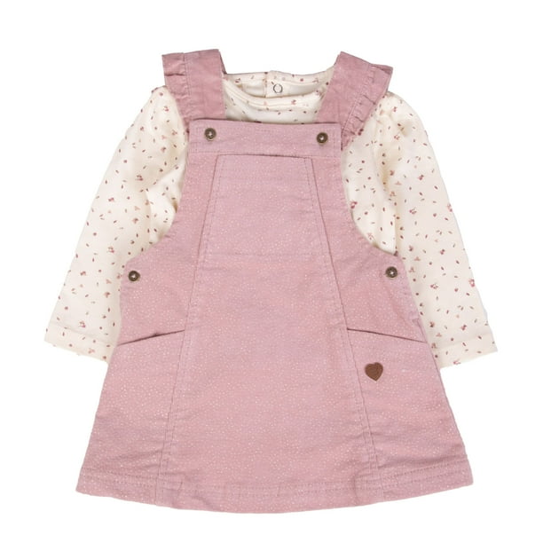 Vestido Bebé Niña Rosado Pillin