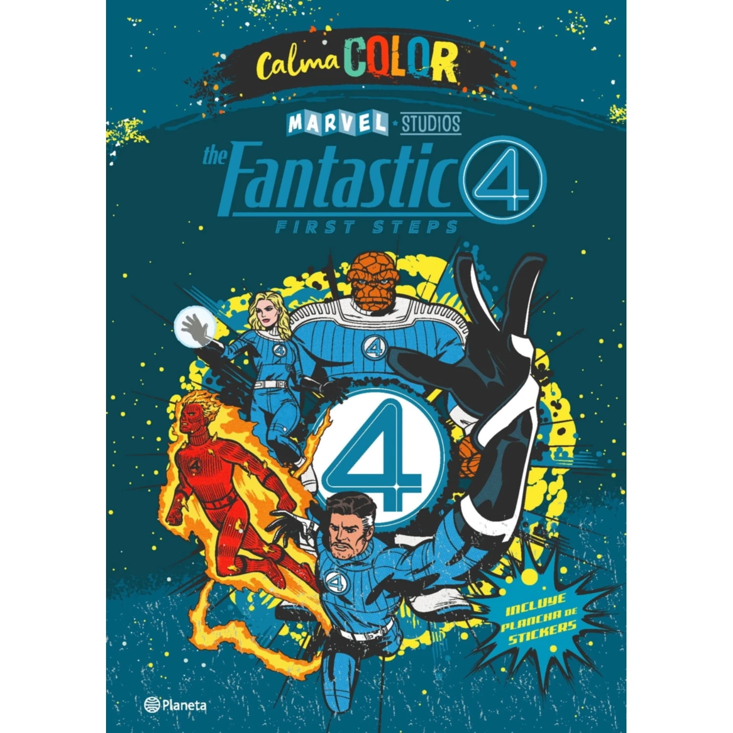 Planeta - Calma Color. Los 4 Fantásticos. Primeros Pasos