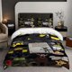 thumbnail image 1 of 3pcs 'S Weird Character Diary Themed Bedding Three-Piece Set Duvet Cover Pillowcase Set Soft, 1 of 5