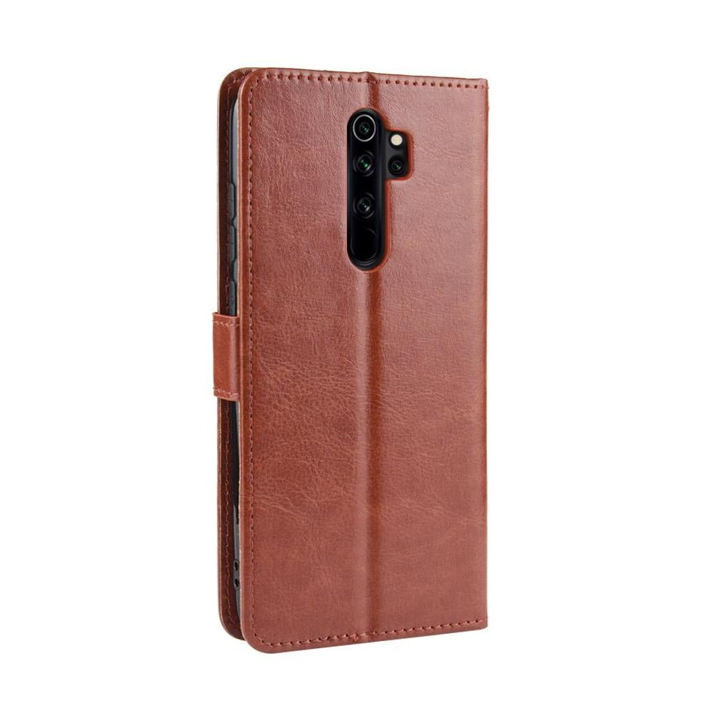 Foxdock - Funda Tipo Libro Para Xiaomi Redmi Note 8 Pro, Cartera Todo‑en‑uno, Funda Multifuncional Con Tarjetero Y Correa De Muñeca Desmontable