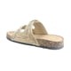 thumbnail image 4 of Sandalia Chalada Mujer Dacia-4 Dorado Casual, 4 of 6