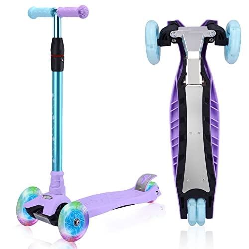Patinete Wv Wonder View Para Niños, 3 Ruedas Y 4 Alturas Ajustables