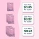 thumbnail image 4 of Sobre inteligente Smart Shipping Supply 25 cm x 33 cm – paquete de 100 unidades, 4 of 7