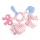 thumbnail image 1 of Mordedor Itzy Ritzy con lazo rosa – Juguete sensorial 0+ meses, 1 of 7