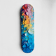 thumbnail image 1 of Cuadro Mural Tabla Skate Acuarela, 1 of 5