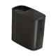 thumbnail image 3 of Batio de basura basura contenedor de basura rectangular pequeño compacto con tapa de 12 lides para habitaciones para el baño de la sala del dormitorio negro, 3 of 5