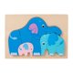 thumbnail image 1 of Rompecabezas 3d Juego De Cerebro Juguetes De Aprendizaje Para Coordinación Mano ojo Edades 2 4 Elefante, 1 of 5