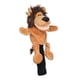 thumbnail image 3 of Golf Wood Headcover Cute Golf Club Head Cover Para Deportes Al Aire Libre Golfista Regalo Brown Lion, 3 of 5